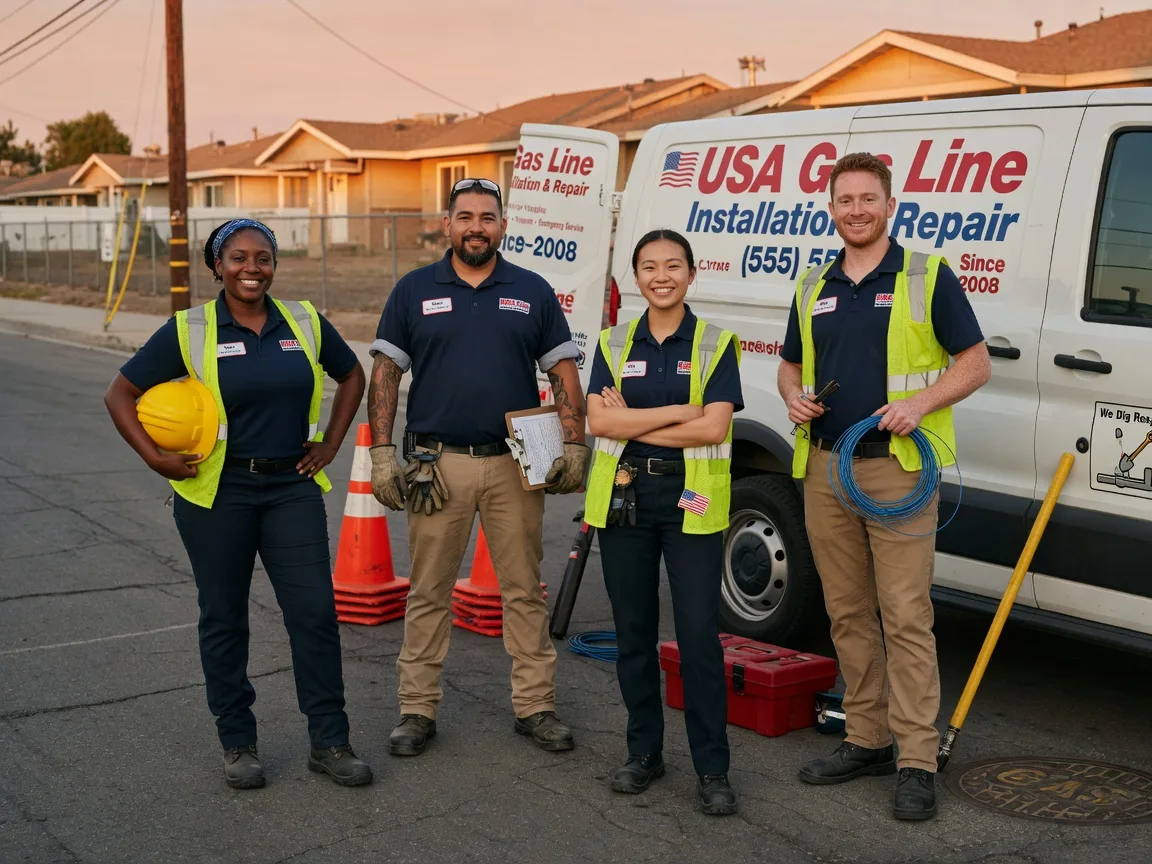 Gas Line Installation company in Plaucheville, LA